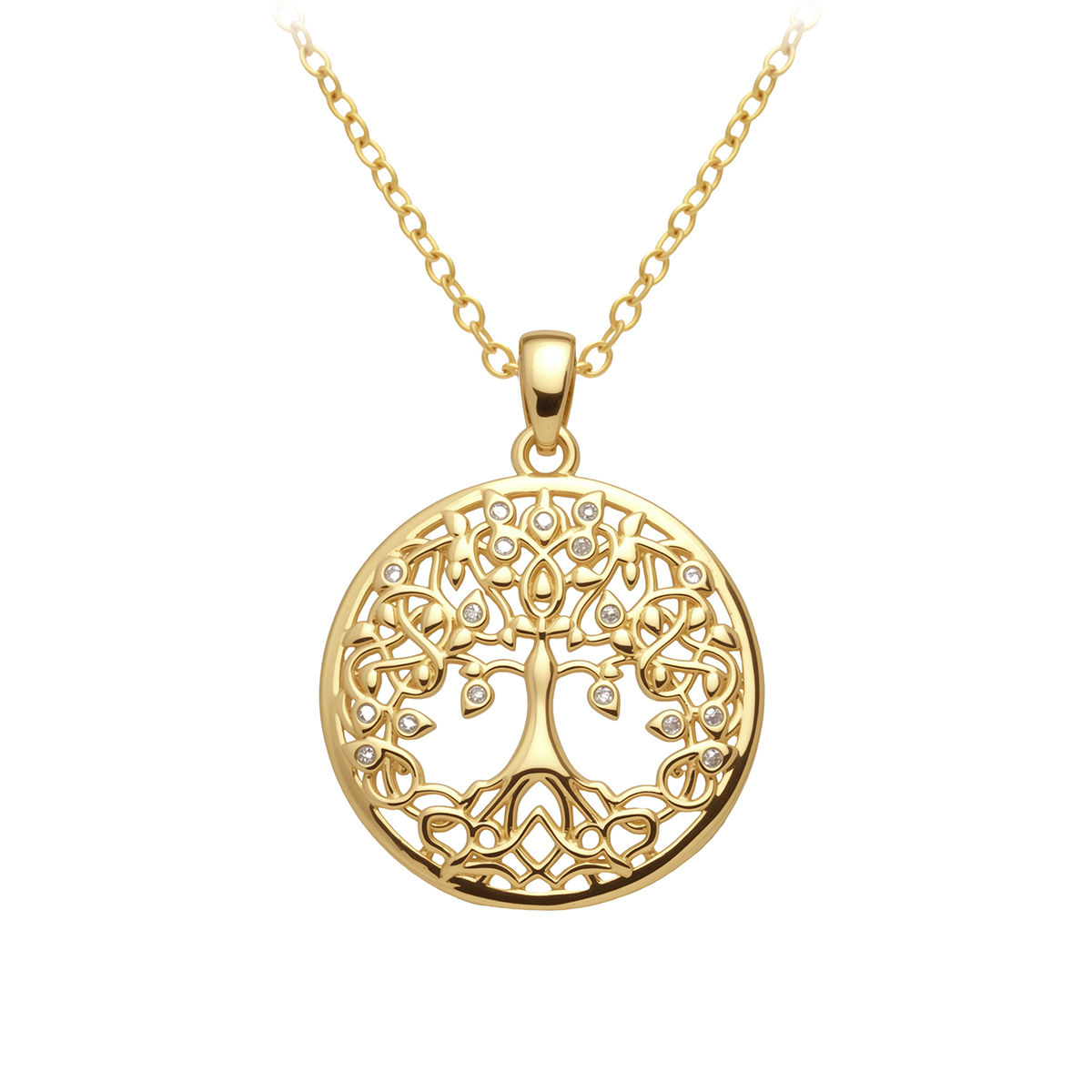 The Plant Parent - Kalung Pohon Kehidupan Fashion Wanita, Liontin