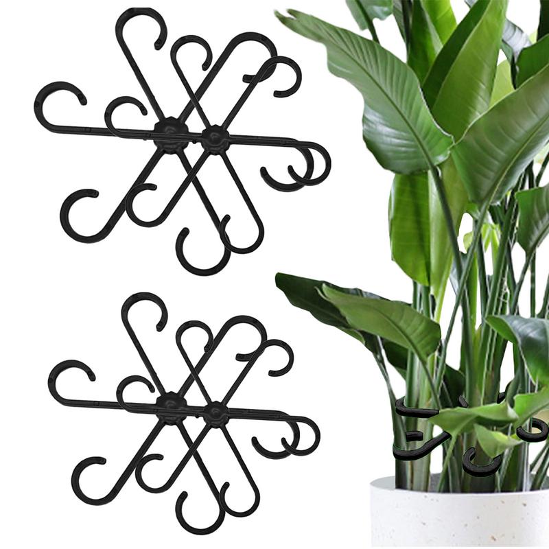 4 buah klip pendukung tanaman  - Variegated Monstera Node ulasan dan harga