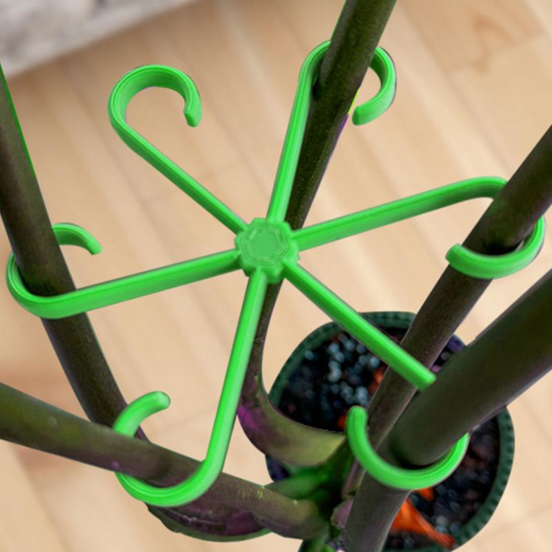 4 buah klip pendukung tanaman  - Variegated Monstera Node ulasan dan harga